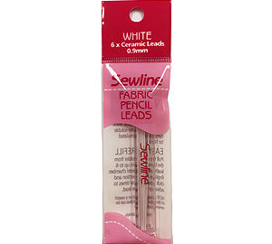 Fabric Pencil Leads - White