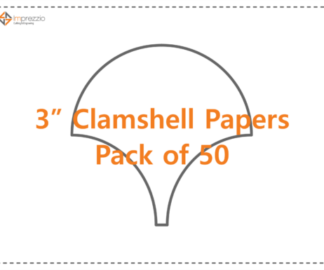 EPP 3" Clamshells / Pack of 50