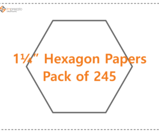 EPP 1 1/4" Hexagons / Pack of 245