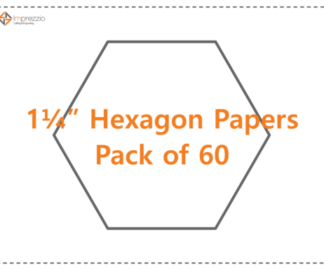 EPP 1 1/4" Hexagons / Pack of 60