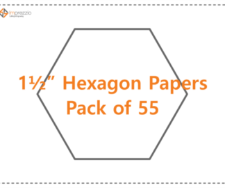 EPP 1 1/2" Hexagons / Pack of 55