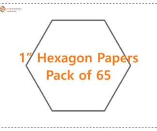 EPP 1" Hexagons / Pack of 65