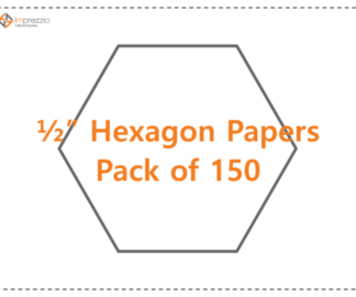 EPP ½" Hexagons / Pack of 150