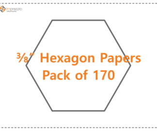 EPP 3/8" Hexagons / Pack of 170
