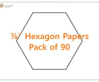 EPP 7/8" Hexagons / Pack of 90