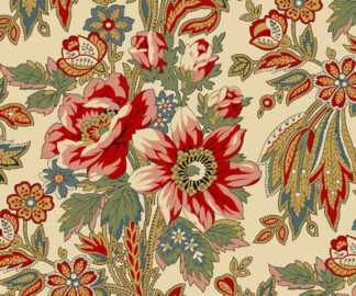 Villa Flora R220477-Cream