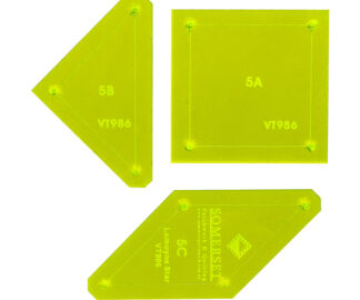 Lemoyne Star Templates (5" Star)